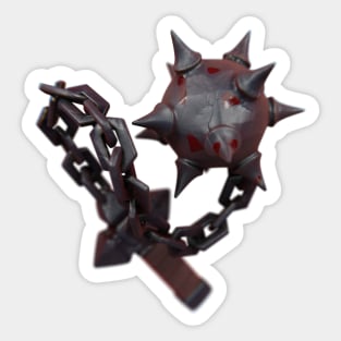 Bloody Flail Whip Sticker